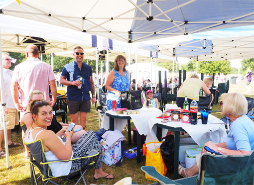 Gazebo Hire - Second Row